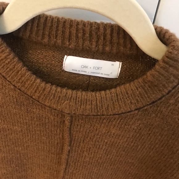 oak + fort caramel sweater - Picture 6 of 6